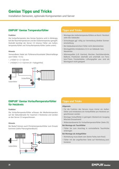  EMPUR Geniax Tipps und Tricks