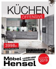 Küchenprospekt Jan-Mäz 2019