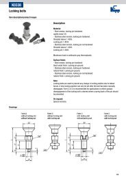 K0338 Locking bolts - KIPP