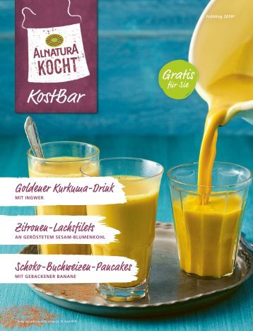 Alnatura KostBar-Rezeptjournal - Frühling 2019