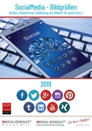 MODUL-CONSULT.de - SocialMedia - Bildgrößen - 2019