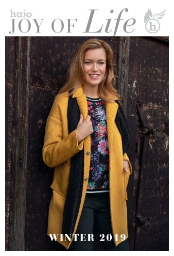  JOY OF Life - hajo Womenswear - Winter 2019