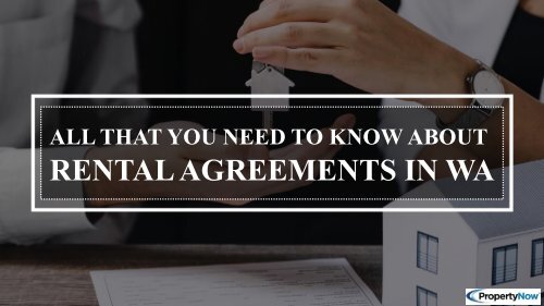 Understanding The Details Of Rental Agreements In WA