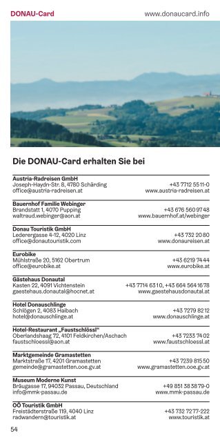 DONAU-Card 2019