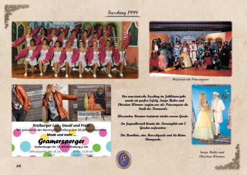 50 Jahre Narrengilde Kraiburg Fasching 2019 