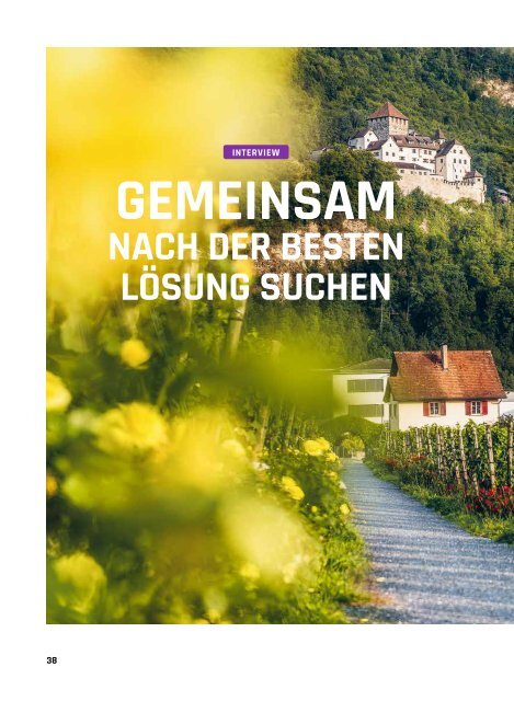 Jubiläumsmagazin 300 Jahre Fürstentum Liechtenstein