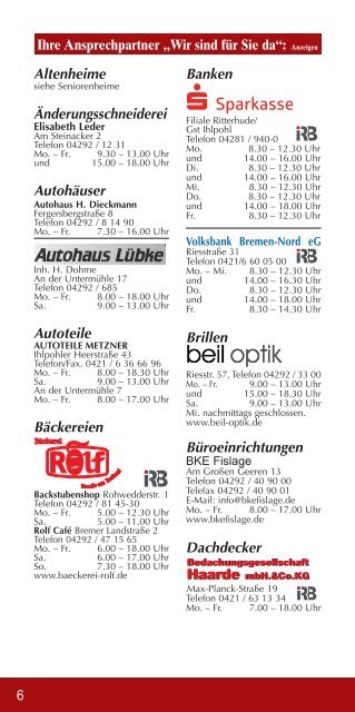 Blickpunkt Ritterhude Jan.-März 2019