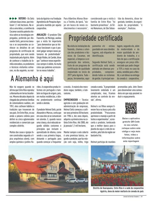 Jornal Cocamar Janeiro 2018