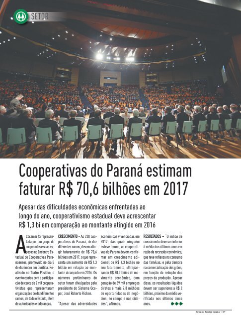 Jornal Cocamar Janeiro 2018