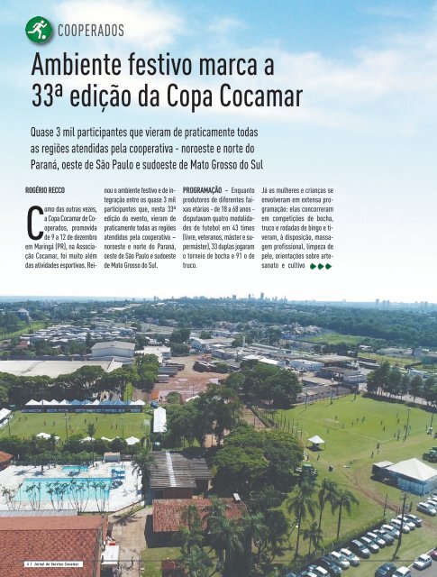 Jornal Cocamar Janeiro 2018