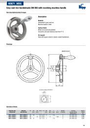 K0671_MDG Grey cast iron handwheels DIN 950 with ... - KIPP