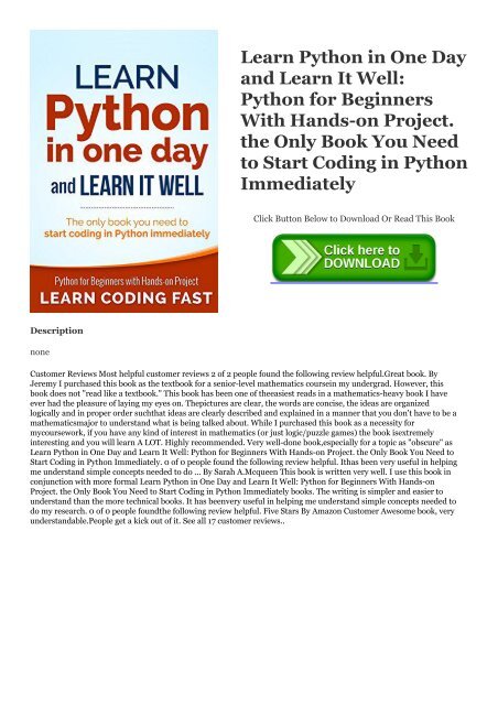 illustrated guide to python 3 pdf free download