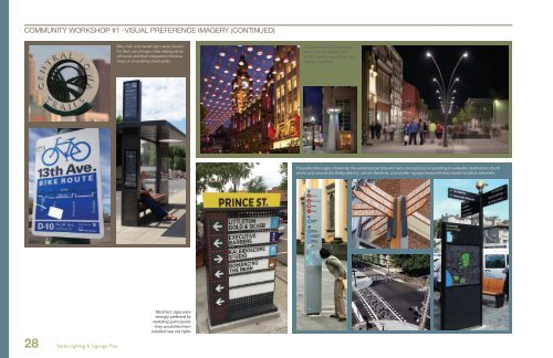 Derby Downtown Lighting & Signage Plan