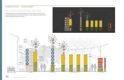 Derby Downtown Lighting & Signage Plan