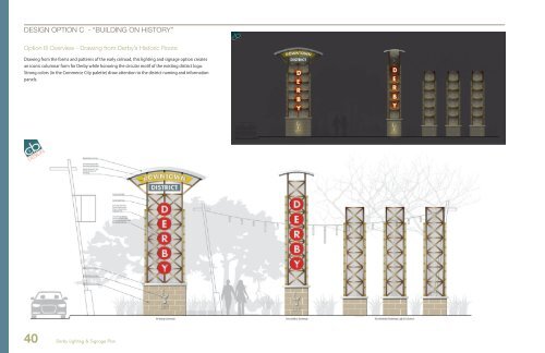 Derby Downtown Lighting & Signage Plan
