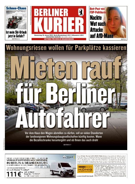 Berliner Kurier 10.01.2019