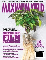 Maximum Yield Modern Growing | Vol. 21 Issue 01 2019