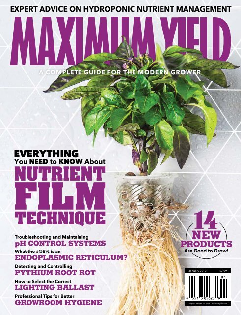Maximum Yield Modern Growing | Vol. 21 Issue 01 2019