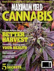 Maximum Yield Cannabis | USA Edition | Vol. 02 Issue 01 2019