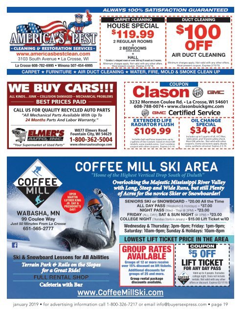 Buyers Express - La Crosse Edition - January 2019