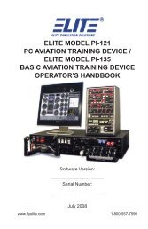 PI-135 operation manual as PDF - Elite Simulation