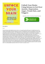 Pdf Download Retrain Your Brain Cognitive Behavioral