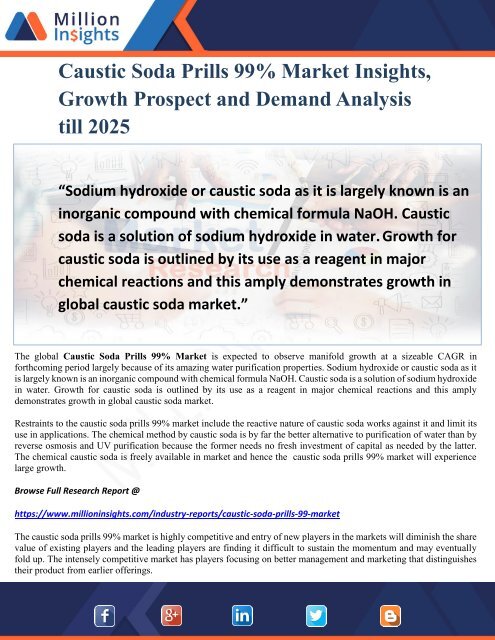 caustic soda industry