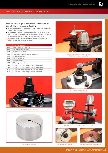 Norbar Catalogue 2019