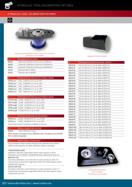 Norbar Catalogue 2019