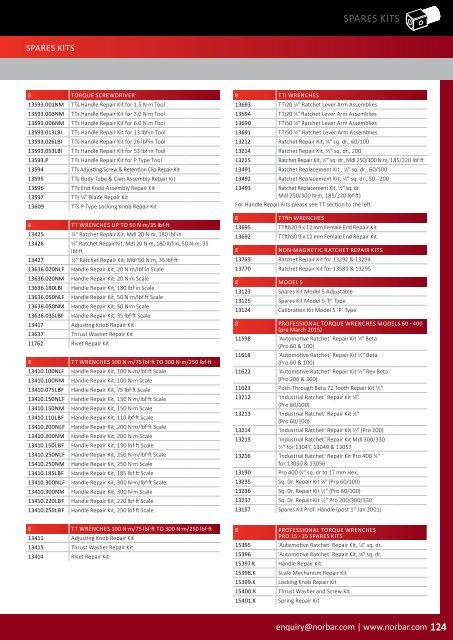 Norbar Catalogue 2019