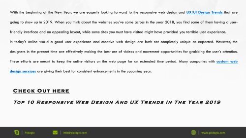 Top 10 Responsive Web Design &amp; UX Trends in 2019