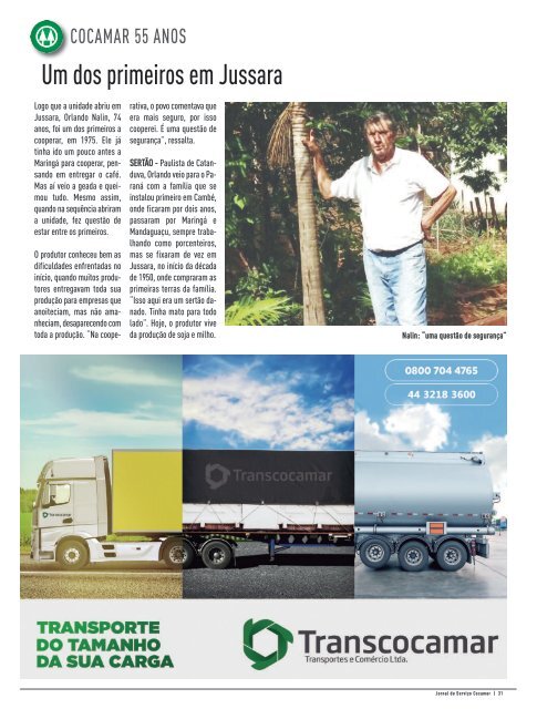 Jornal Cocamar Abril 2018