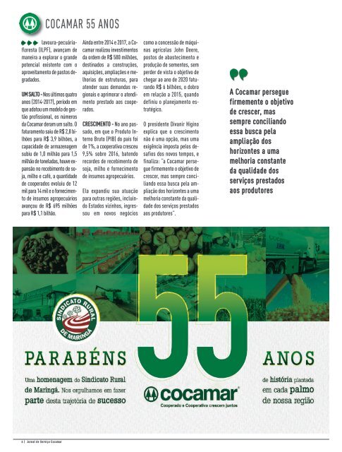 Jornal Cocamar Abril 2018