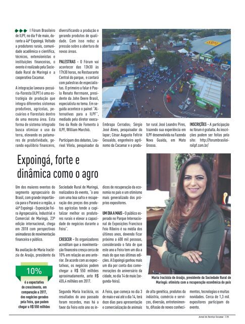 Jornal Cocamar Maio 2018