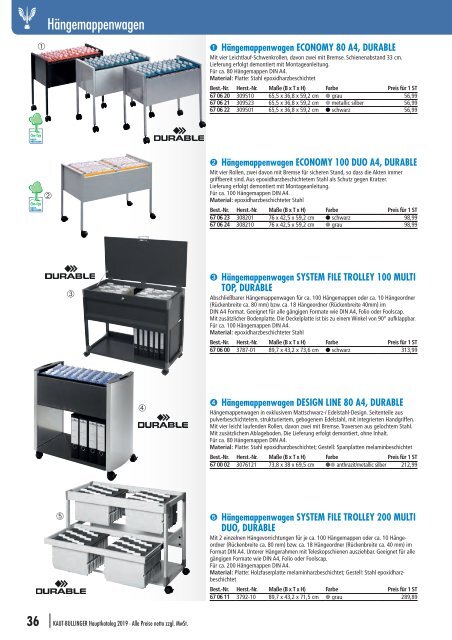 Der Bürokatalog