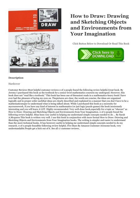 Recomended How to draw drawing and sketching objects and environments epub for App