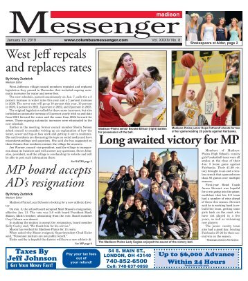 Madison Messenger - January 13th, 2019