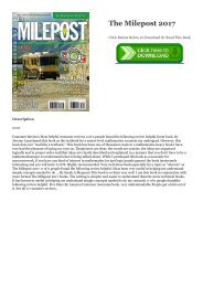 EPUB$ The Milepost 2017 $REad_E-book