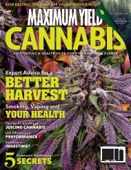 Maximum Yield Cannabis | Canadian Edition | Issue 01 2019