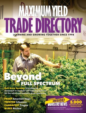 Maximum Yield's Trade Directory + Industry News Special Edition