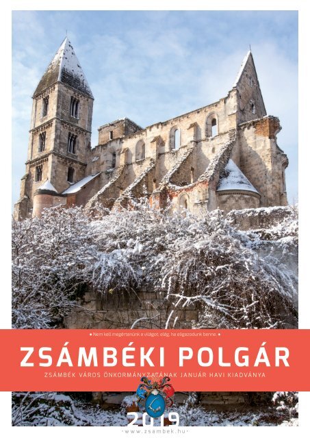 Zsámbéki Polgár - 2019. január