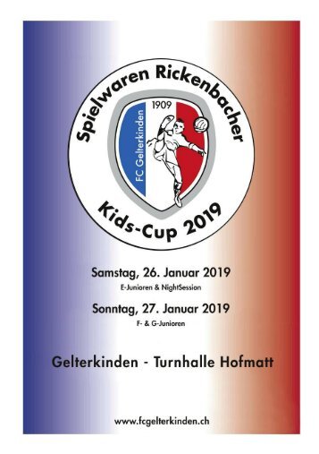 SRKC 2019 Programm