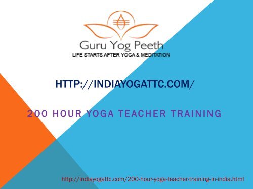 200 Hour Yoga TTC in Rishikesh 2