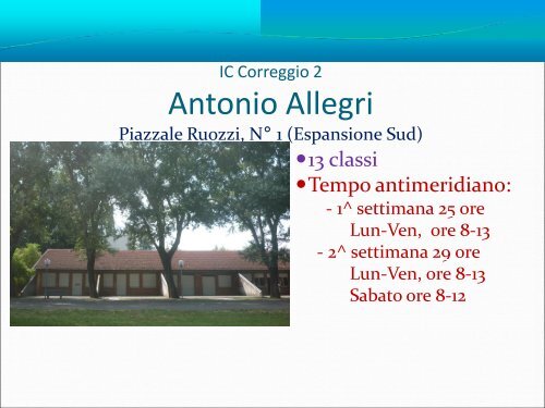 Presentazione scuola primaria