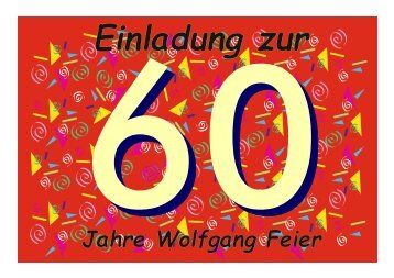 Einladung Geburtstag