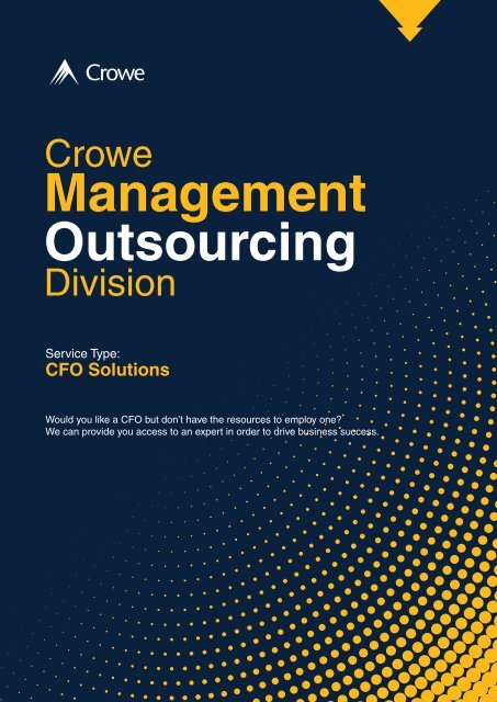 Crowe Management Outsourcing Division