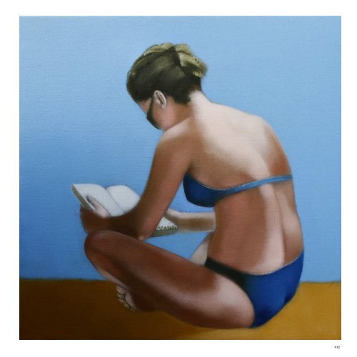  Martine Pinsolle's beach paintings