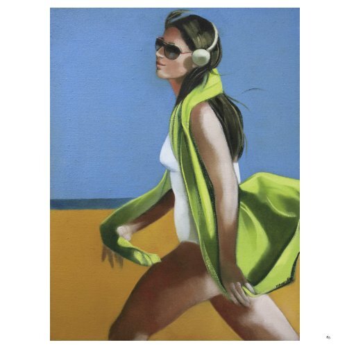  Martine Pinsolle's beach paintings