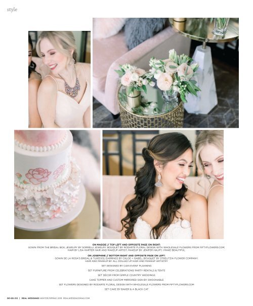 Real Weddings Magazine's “Grand Dames“ Cover Model Finalist Photo Shoot - Winter/Spring 2019 - Featuring some of the Best Wedding Vendors in Sacramento, Tahoe and throughout Northern California!