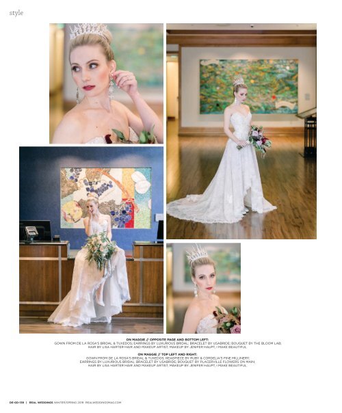 Real Weddings Magazine's “Grand Dames“ Cover Model Finalist Photo Shoot - Winter/Spring 2019 - Featuring some of the Best Wedding Vendors in Sacramento, Tahoe and throughout Northern California!